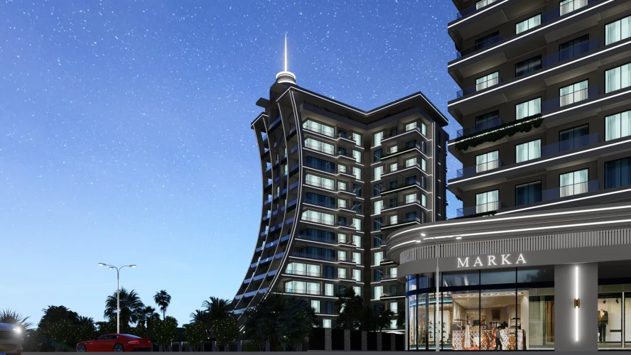Green Ocean Residence (Mahmutlar'da Satılık 1+1 Daireler)