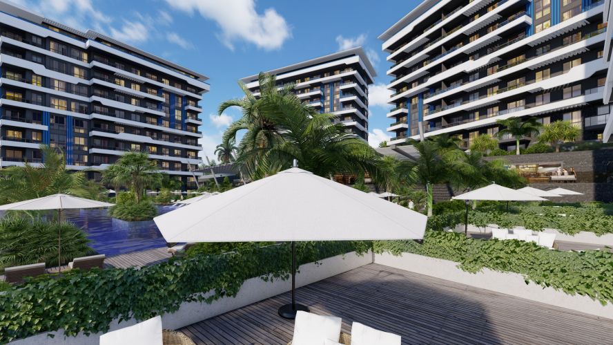 Del Mare Collection (Luxury Flats for Sale in Alanya Okurcalar)