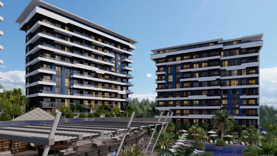 Del Mare Collection (Luxury Flats for Sale in Alanya Okurcalar)