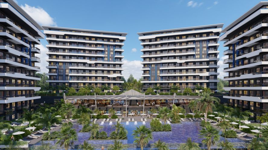 Del Mare Collection (Luxury Flats for Sale in Alanya Okurcalar)