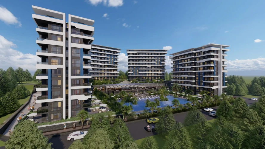 Del Mare Collection (Luxury Flats for Sale in Alanya Okurcalar)