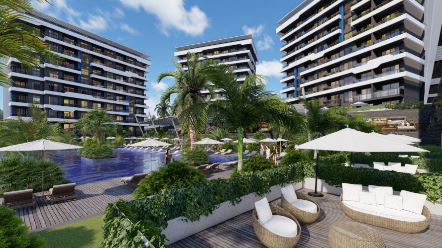 Del Mare Collection (Luxury Flats for Sale in Alanya Okurcalar)