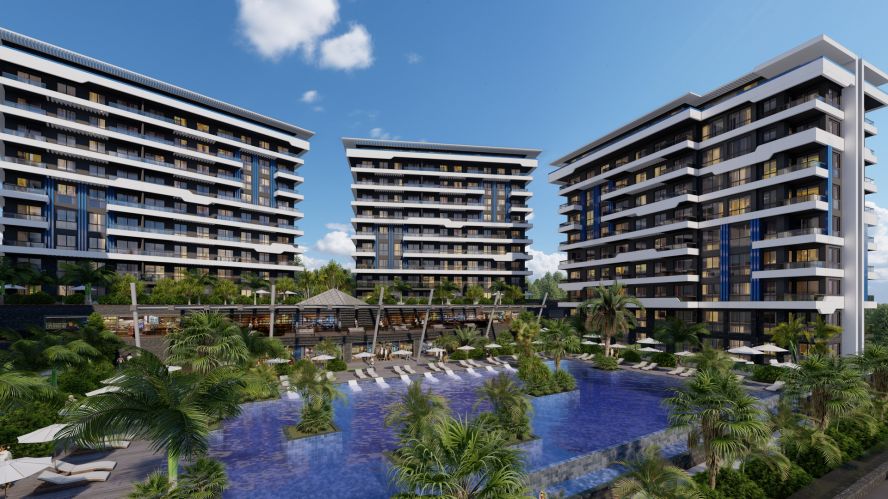 Del Mare Collection (Luxury Flats for Sale in Alanya Okurcalar)