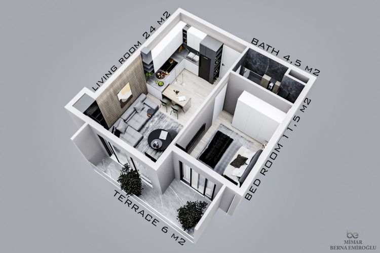 Jasmine Residence (Neue Wohnungen zum Verkauf in Okurcalar)