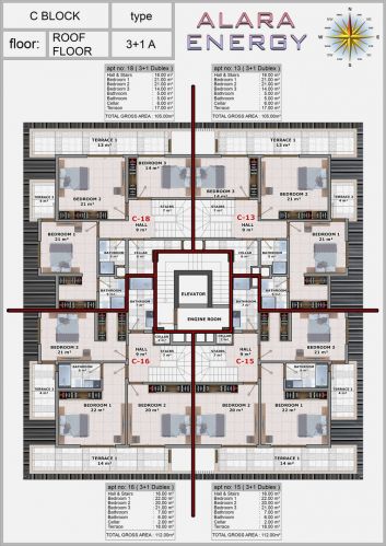 Alara Energy Residence (Luxury Residence Flats with Sea View in Okurcalar)