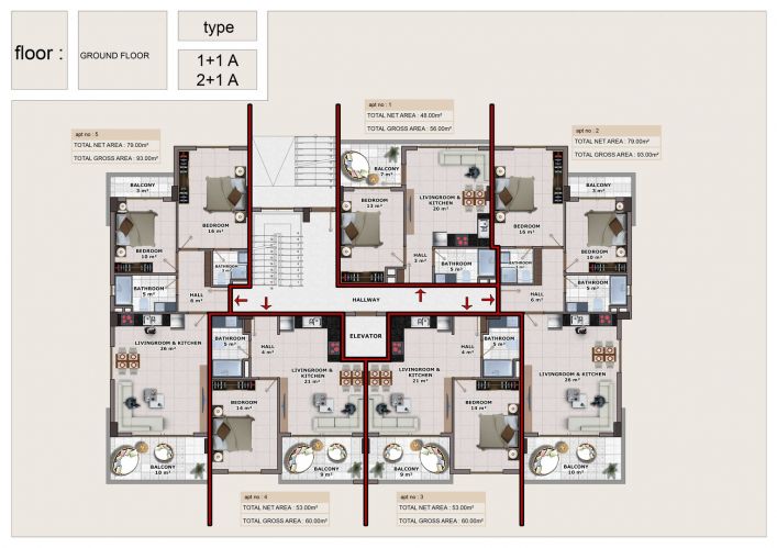 Leto 2 Residence (Luxury Residential Complex in Mahmutlar, Alanya)