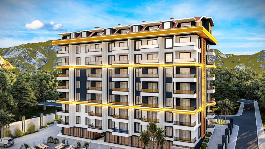 Yazar 11 Residence (Neue moderne Wohnungen zum Verkauf in Gazipaşa)