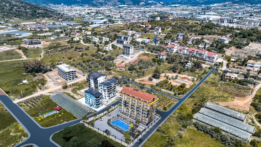 Yazar 11 Residence (Neue moderne Wohnungen zum Verkauf in Gazipaşa)