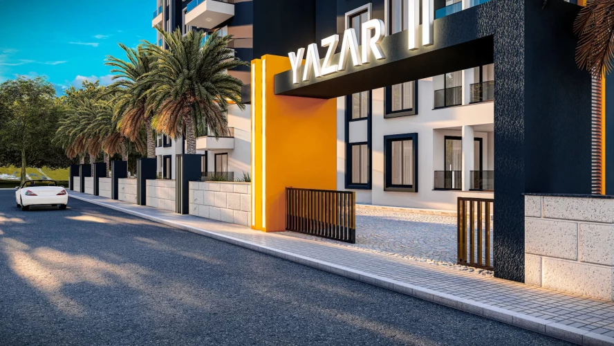 Yazar 11 Residence (Neue moderne Wohnungen zum Verkauf in Gazipaşa)