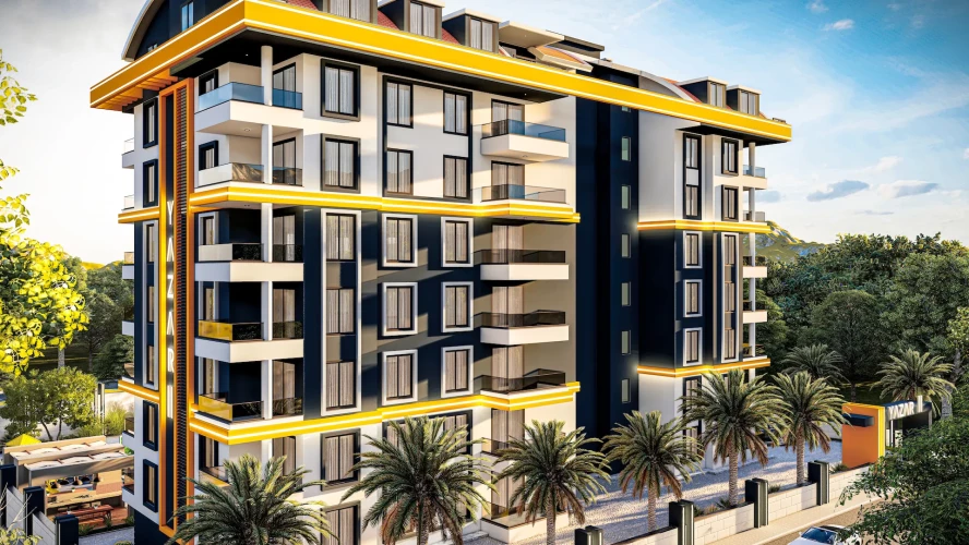 Yazar 11 Residence (Neue moderne Wohnungen zum Verkauf in Gazipaşa)