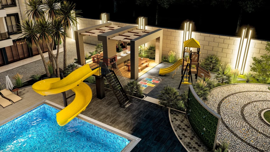 Yazar 11 Residence (Neue moderne Wohnungen zum Verkauf in Gazipaşa)