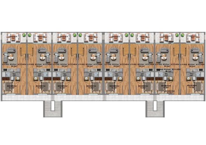 Aloha Beach Resort (Tatlısu'da Satılık Lüks Daireler Ve Villalar)