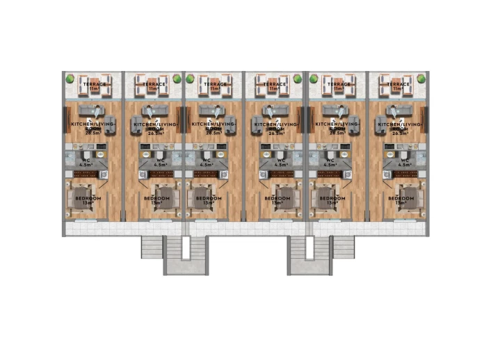 Aloha Beach Resort (Tatlısu'da Satılık Lüks Daireler Ve Villalar)