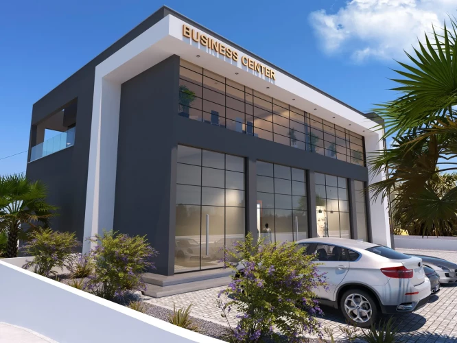Business Center (Ein prächtiges Business Center in zentraler Lage in Kyrenia)