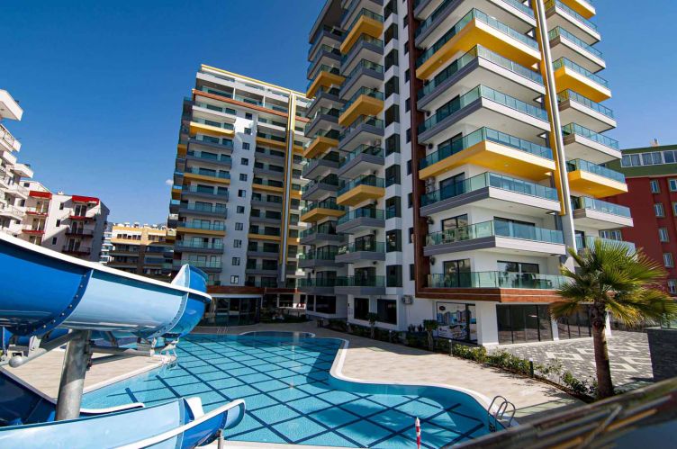 Kurt Safir Euro 20 Residence No:15 (Furnished 2+1 Flat for Sale in Mahmutlar)