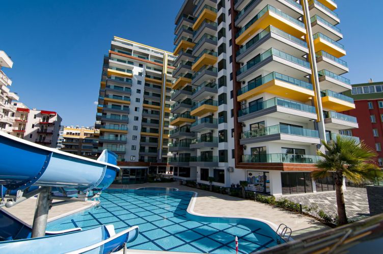 Kurt Safir Euro 20 Residence No: 62 (2+1 Flat for Sale in Mahmutlar)