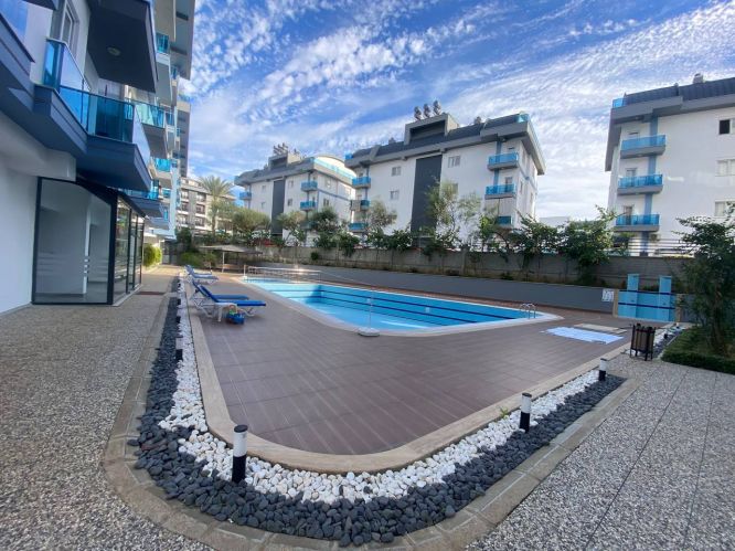 Exodus Park E13 (1+1 Furnished Flat for Sale in Alanya Oba)