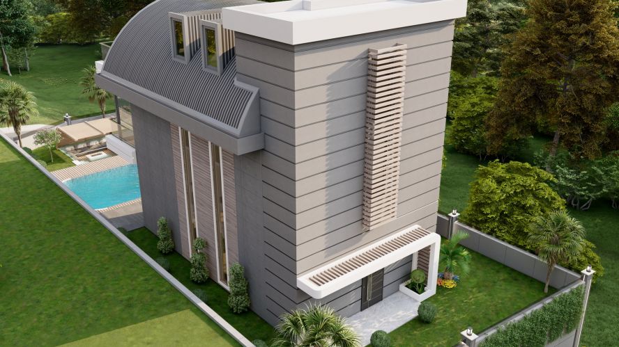 Forest Villa 2 (Luxury Villas for Sale in Kargicak)