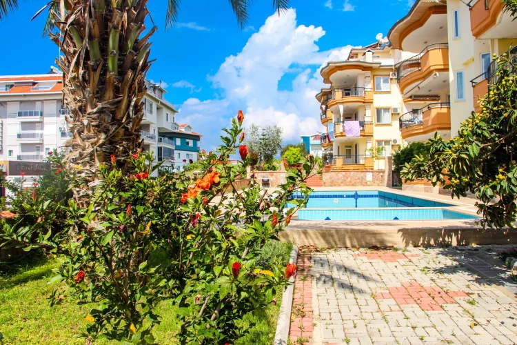 Kestel Sun Sitesi (Möblierte 2+1 Wohnung zum Verkauf in Kestel)