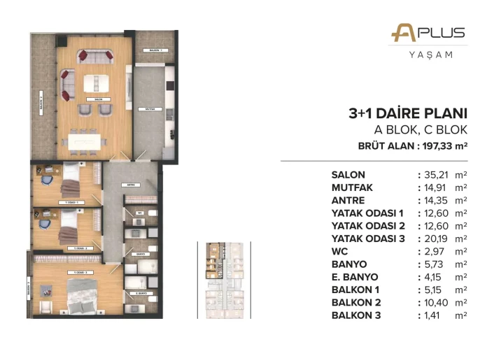 A Plus Living (Luxusimmobilien in Bahçelievler, Istanbul)