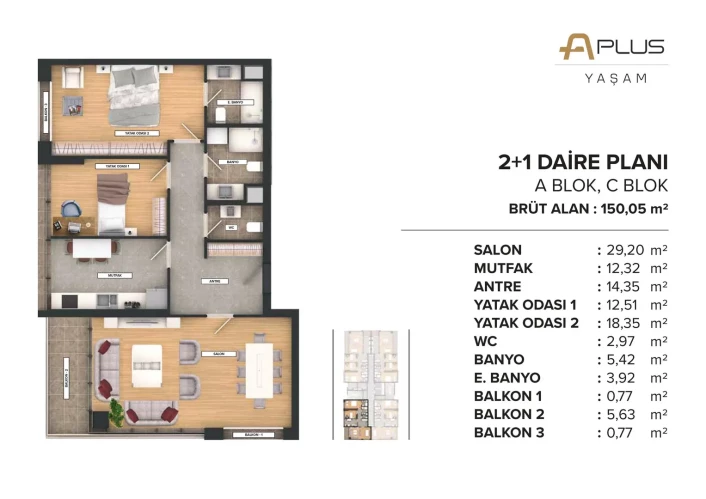 A Plus Living (Luxusimmobilien in Bahçelievler, Istanbul)