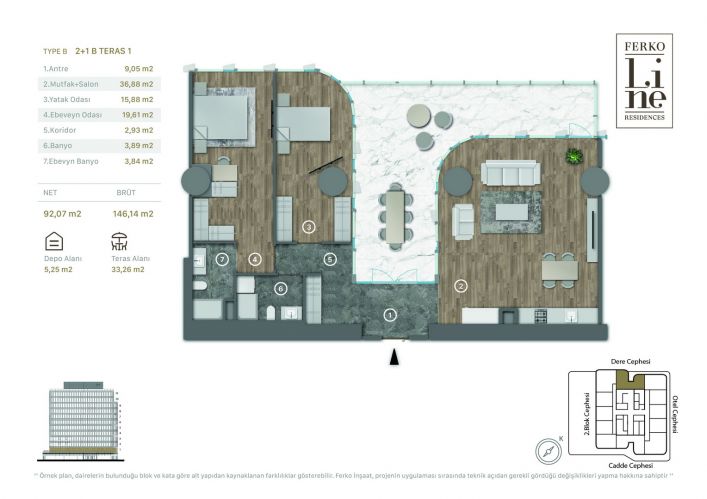 Ferko Line Residence (Luxury Flats for Sale in Kağıthane, Istanbul)