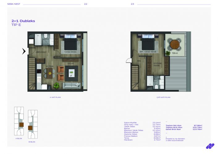 Seba Nest (Luxury Apartments with Social Facilities in Kağıthane)