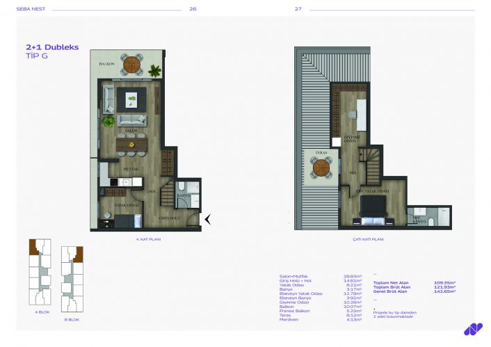 Seba Nest (Luxury Apartments with Social Facilities in Kağıthane)