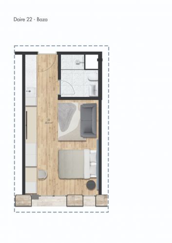 Colony Co-Living (Modern Designed Flats in Kağıthane, Istanbul)