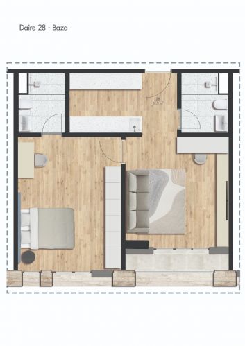 Colony Co-Living (Modern Designed Flats in Kağıthane, Istanbul)