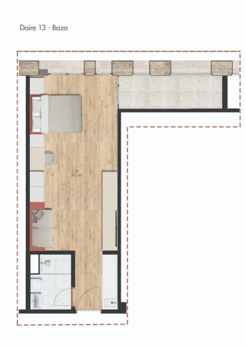 Colony Co-Living (Modern Designed Flats in Kağıthane, Istanbul)