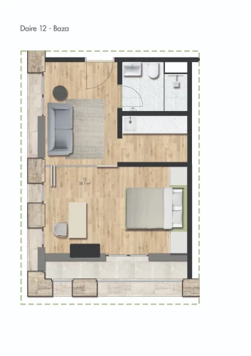Colony Co-Living (Modern Designed Flats in Kağıthane, Istanbul)