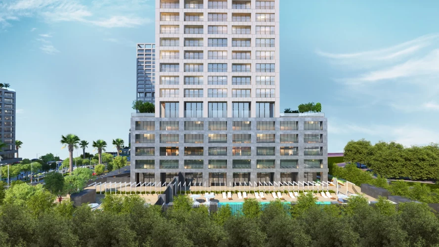 Moderne Residenz (luxuriöser und komfortabler Wohnkomplex in Ataşehir)