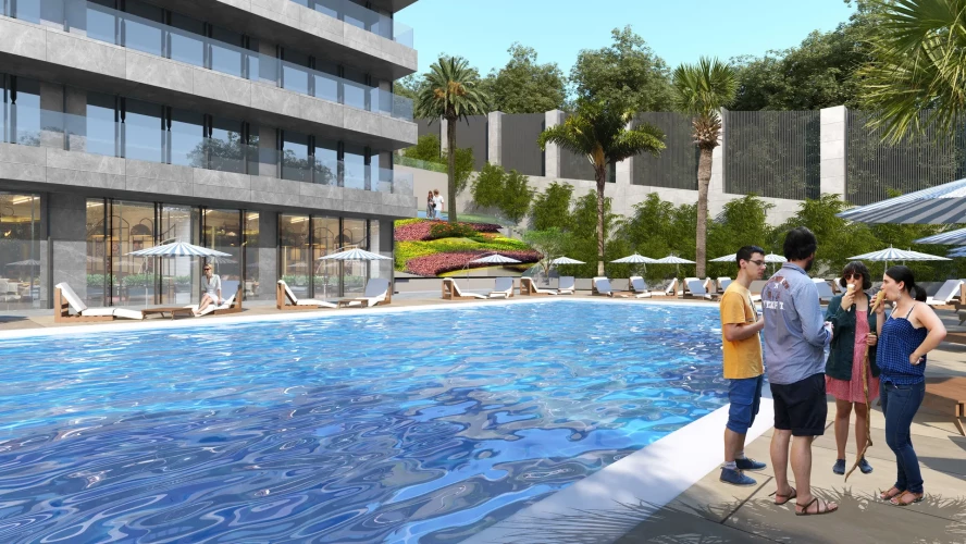 Moderne Residenz (luxuriöser und komfortabler Wohnkomplex in Ataşehir)