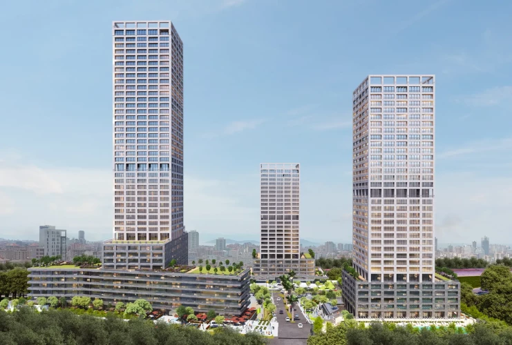 Moderne Residenz (luxuriöser und komfortabler Wohnkomplex in Ataşehir)
