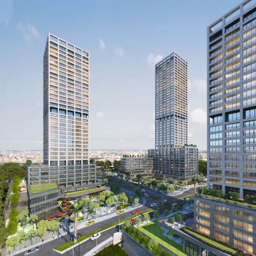 Moderne Residenz (luxuriöser und komfortabler Wohnkomplex in Ataşehir)