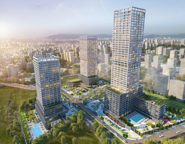 Moderne Residenz (luxuriöser und komfortabler Wohnkomplex in Ataşehir)
