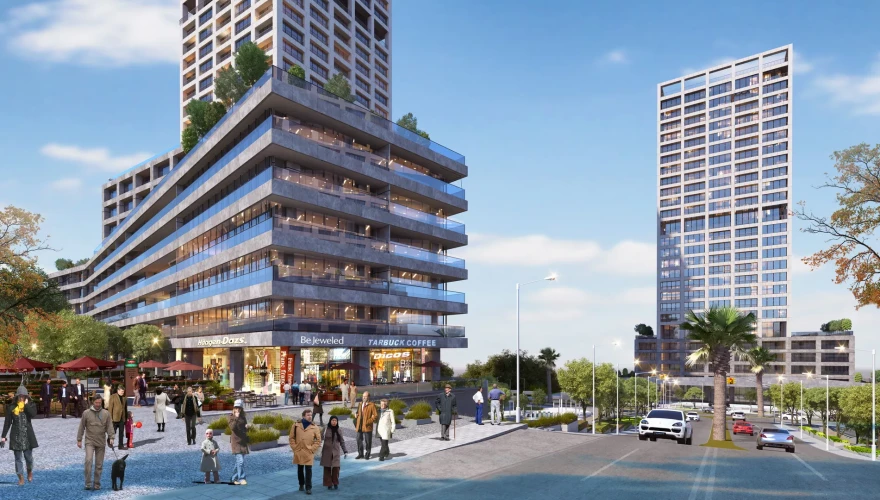 Moderne Residenz (luxuriöser und komfortabler Wohnkomplex in Ataşehir)