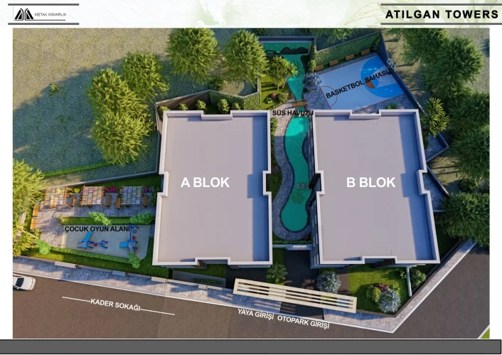 Atılgan Towers (Luxuswohnungen zum Verkauf in Alibeyköy, Istanbul)