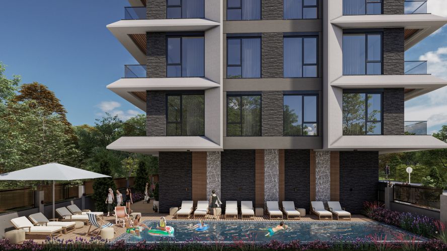 MM City Oba (Luxury Flats for Sale in Alanya Oba)