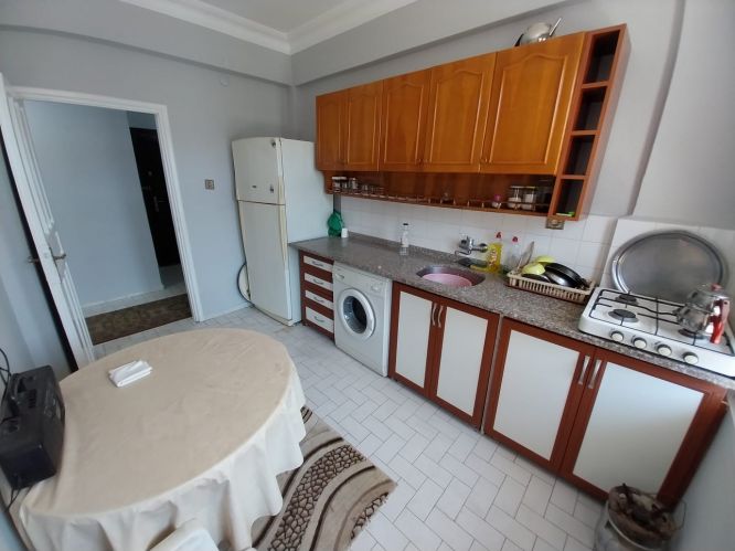 Cleopatra Egemen Apartmanı (1+1 Wohnung zum Verkauf im Zentrum von Alanya)