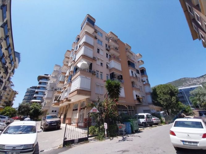 Cleopatra Egemen Apartmanı (1+1 Wohnung zum Verkauf im Zentrum von Alanya)