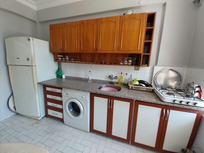 Cleopatra Egemen Apartmanı (1+1 Wohnung zum Verkauf im Zentrum von Alanya)