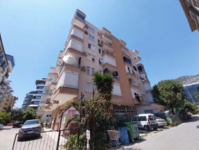 Cleopatra Egemen Apartmanı (1+1 Wohnung zum Verkauf im Zentrum von Alanya)