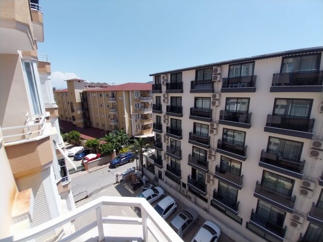 Cleopatra Egemen Apartmanı (1+1 Wohnung zum Verkauf im Zentrum von Alanya)