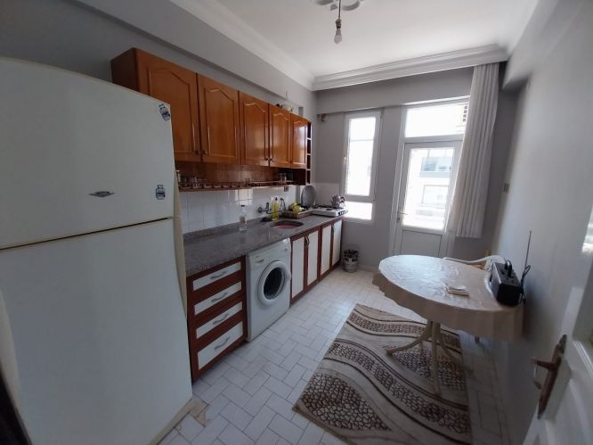 Cleopatra Egemen Apartmanı (1+1 Wohnung zum Verkauf im Zentrum von Alanya)