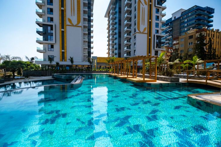 Cebeci Towers B14 (Alanya Mahmutlar'da Eşyalı 1+1 Daire)