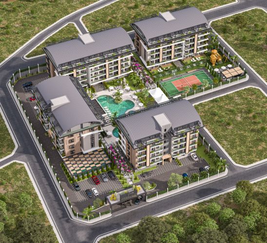 Horizon Park (Luxury Apartments for Sale in Excellent Location in Oba)