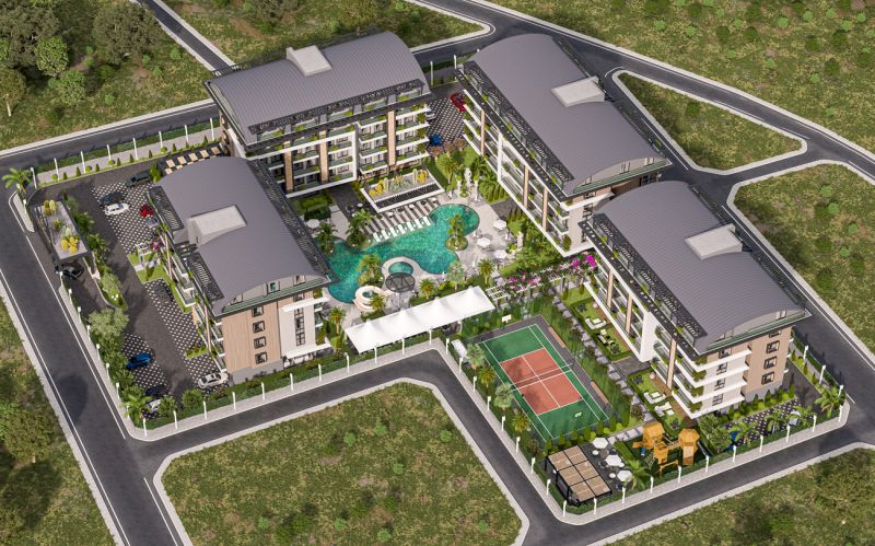 Horizon Park (Luxury Apartments for Sale in Excellent Location in Oba)