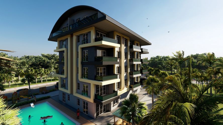 Crystal Suite Residence (Luxury Apartments for Sale in Alanya Payallar)